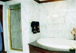 Bathroom, marble wall